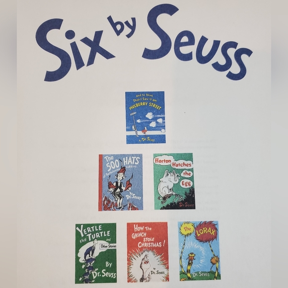 Six by Seuss - A Treasury of Dr Seuss Classics - Hardcover - Picture 3 of 16